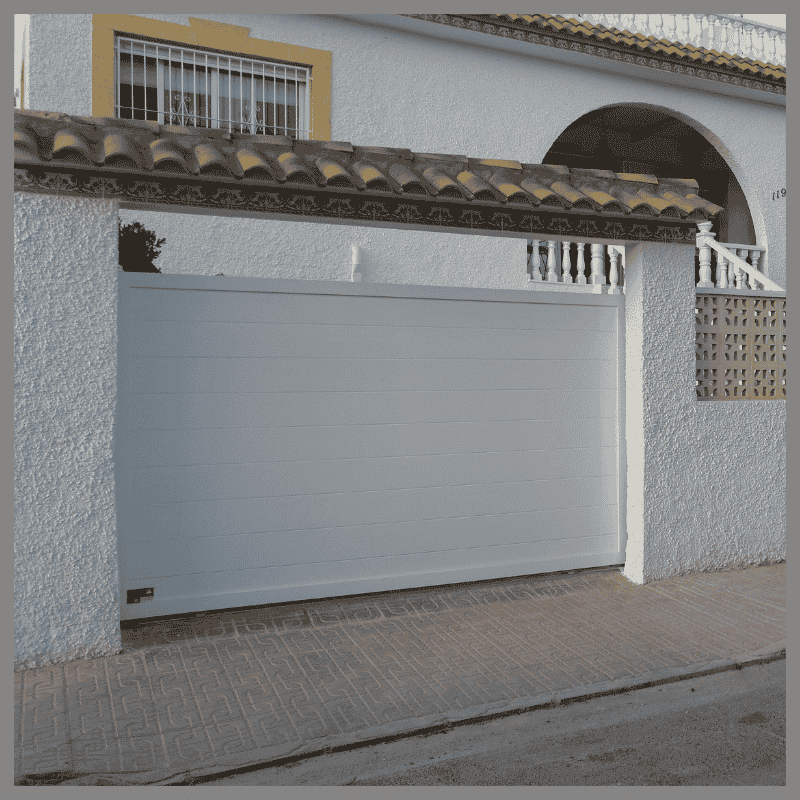 Puerta Corredera Aluminio Automática para Garaje Alicante Puerta Corredera Aluminio Automática para Garaje Alicante